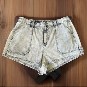 Wild Fable Super High-Rise, Utility Denim Shorts~17(XXL)